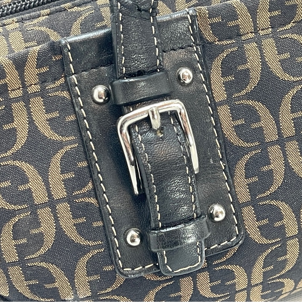 Fossil Vintage Baguette Jacquard Monogram Satchel - Picture 13 of 16